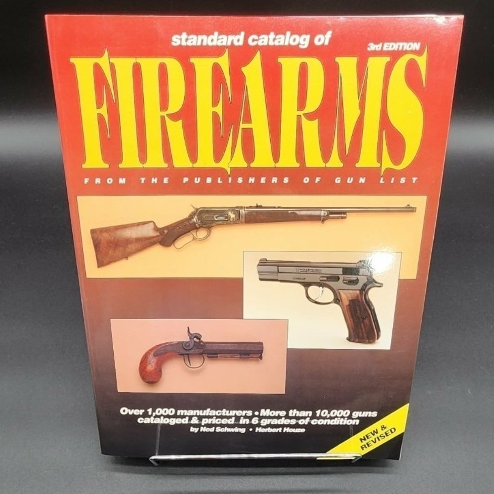 Standard Catalog of Firearms 3rd Edition Paperback Book New Old‎ Stock 1993